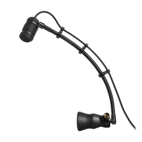 CARDIOID CONDENSER INSTRUMENT MICROPHONE WITH PIANO MOUNTING SYSTEM (9" GOOSENECK)